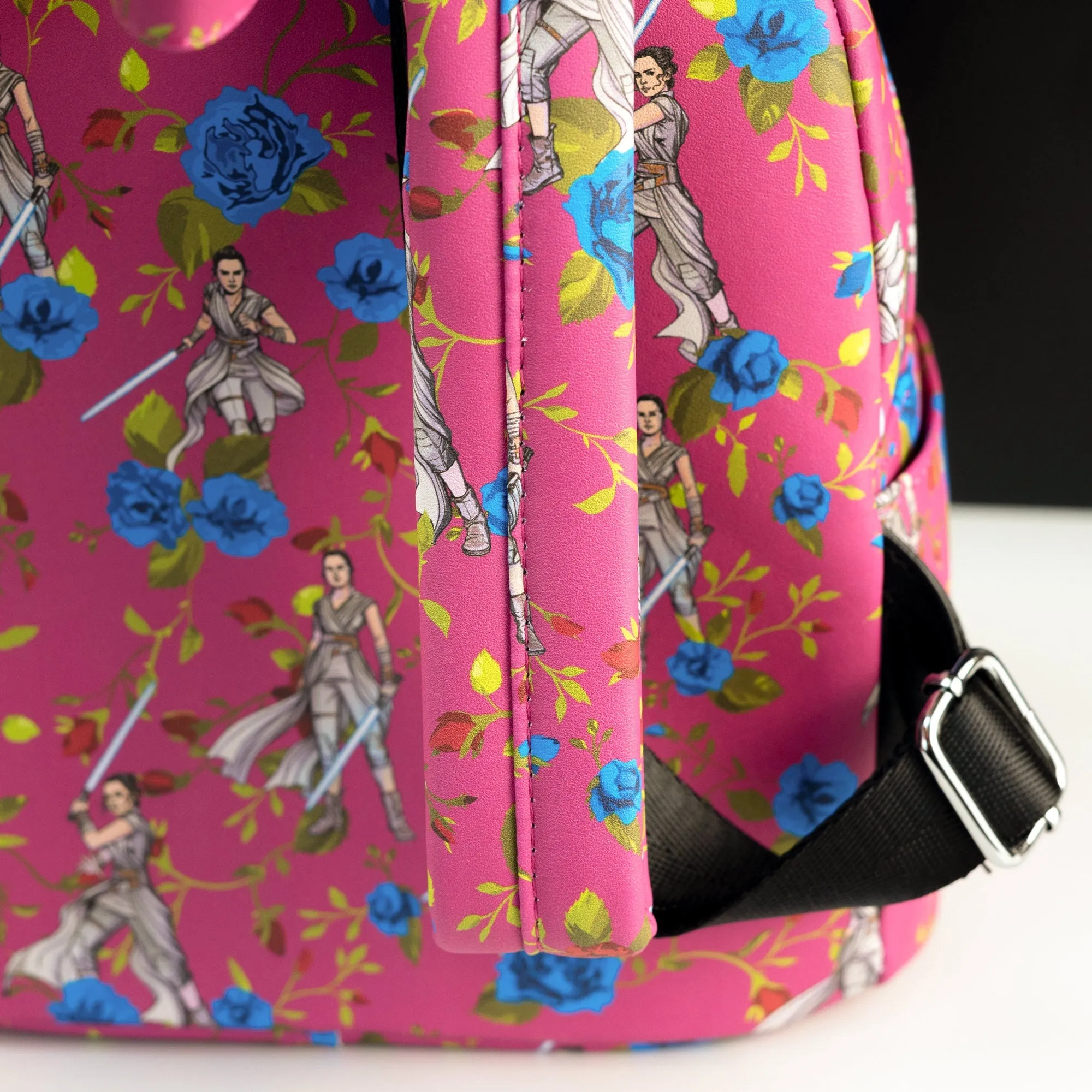 Loungefly x Star Wars Rey Floral All Over Print Mini Backpack