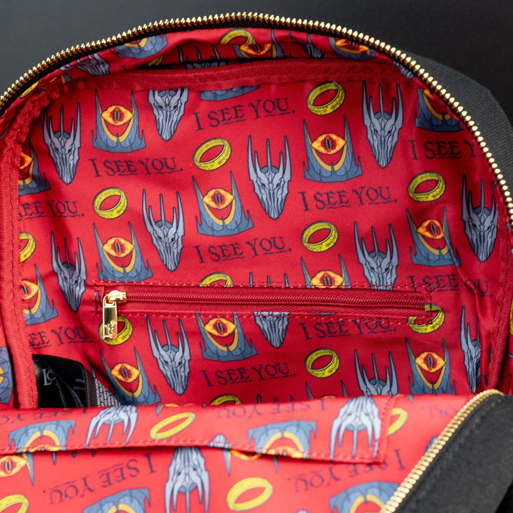 Loungefly x The Lord of the Rings Sauron Canvas Backpack