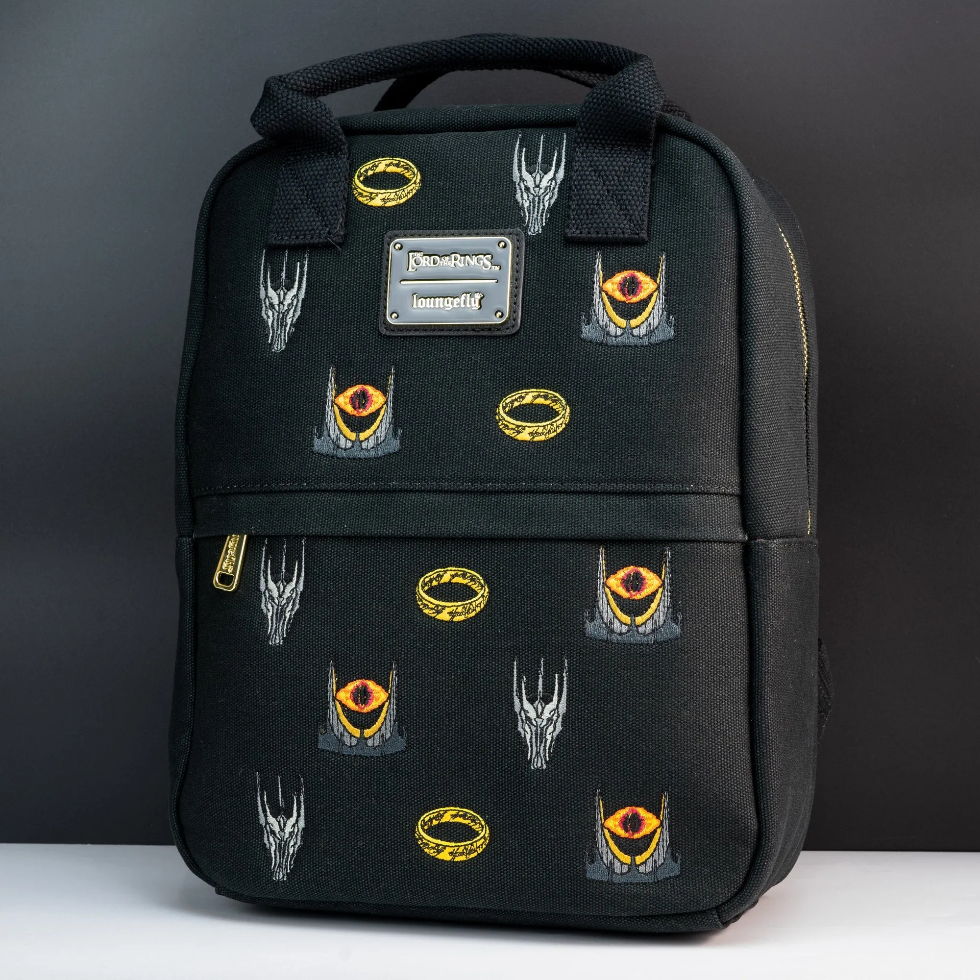 Loungefly x The Lord of the Rings Sauron Canvas Backpack