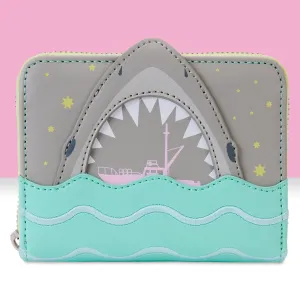 Loungefly x Universal Jaws Zip Around Wallet