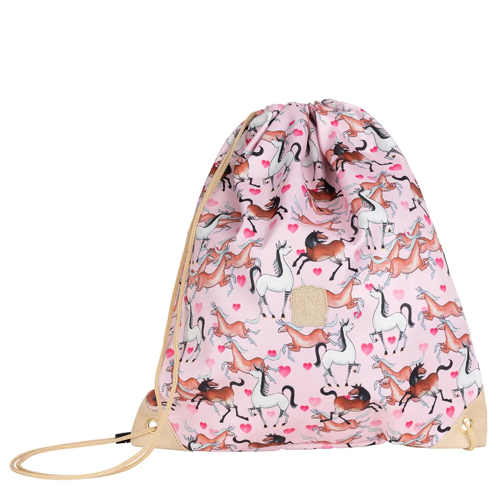 Magic Horses Gymbag Pink
