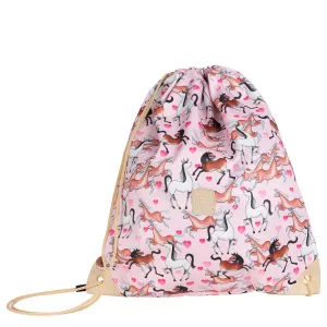 Magic Horses Gymbag Pink