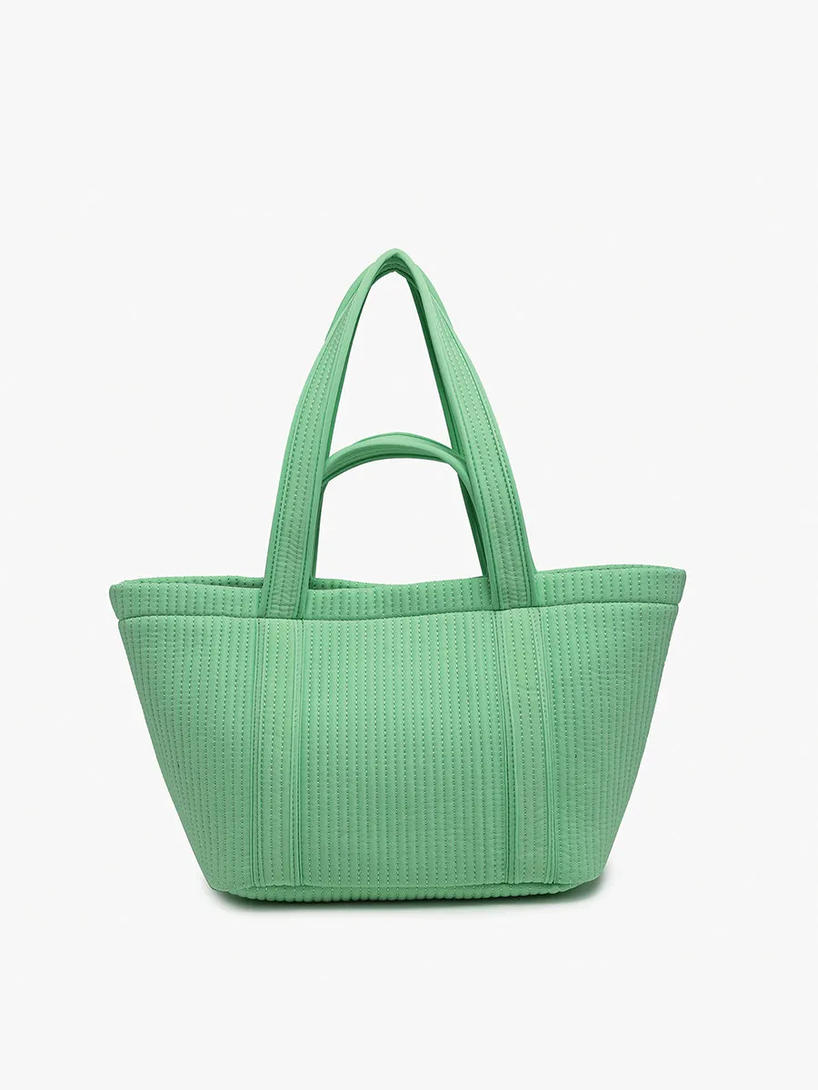 Marilyn Vegan Quilted Tote
