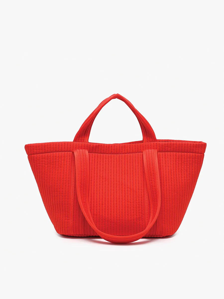 Marilyn Vegan Quilted Tote