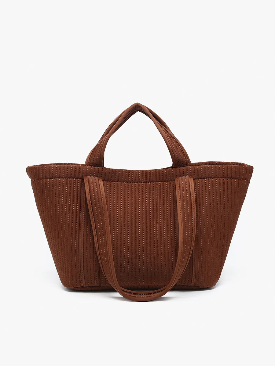 Marilyn Vegan Quilted Tote