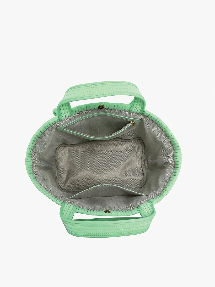 Marilyn Vegan Quilted Tote