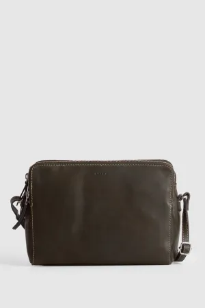 Maya Leather Crossbody Bag