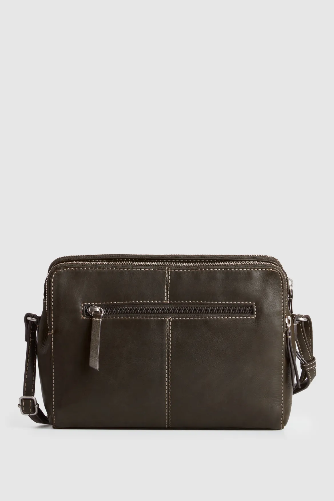 Maya Leather Crossbody Bag