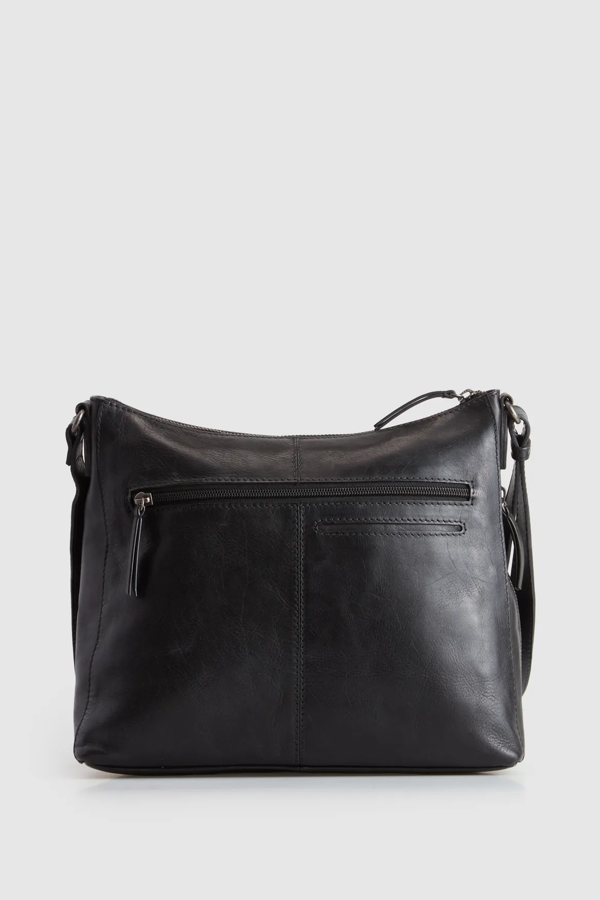 Maya Leather Large Crossbody Bag