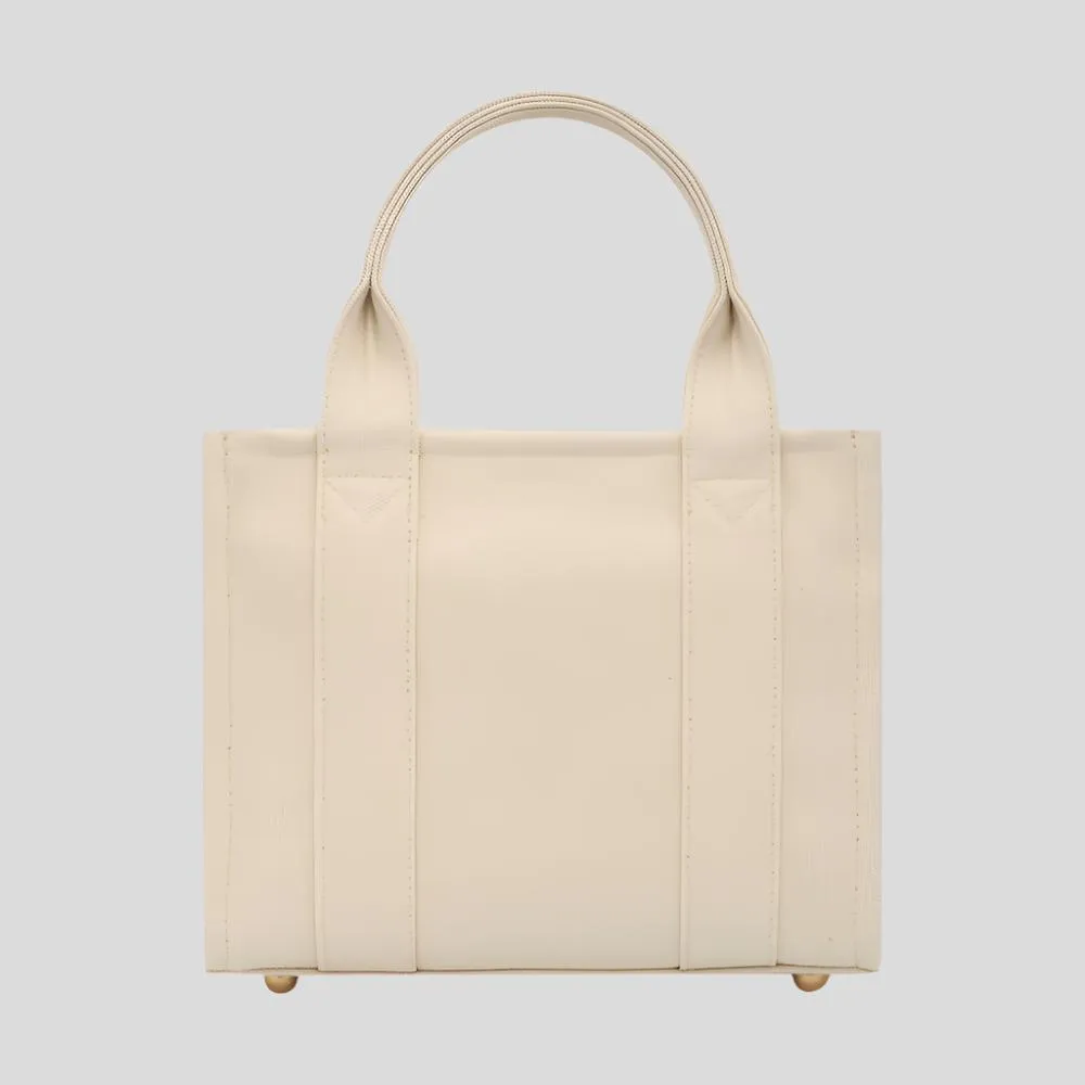 Micro Bon Vivant Structured Tote Bag -- Natural