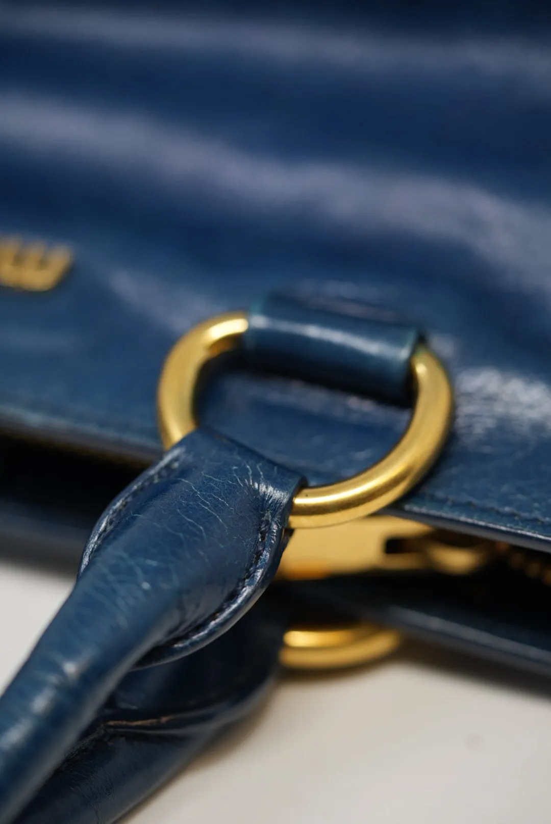 Miu Miu 2 Ways Calfskin Shoulder Bag