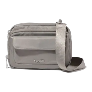 Modern Double Zip Crossbody