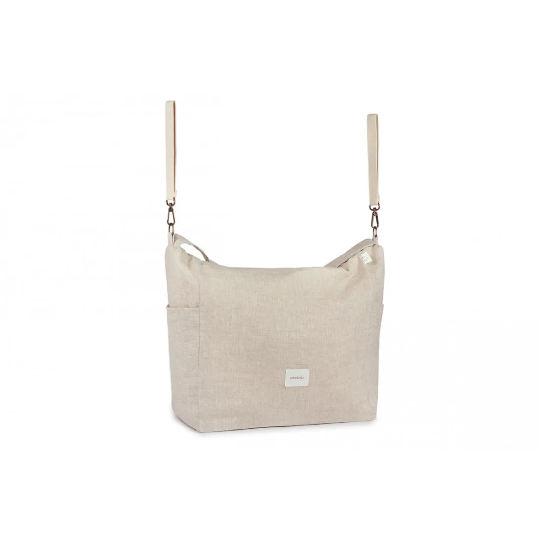nobodinoz Lin Franais Stroller Bag Greige