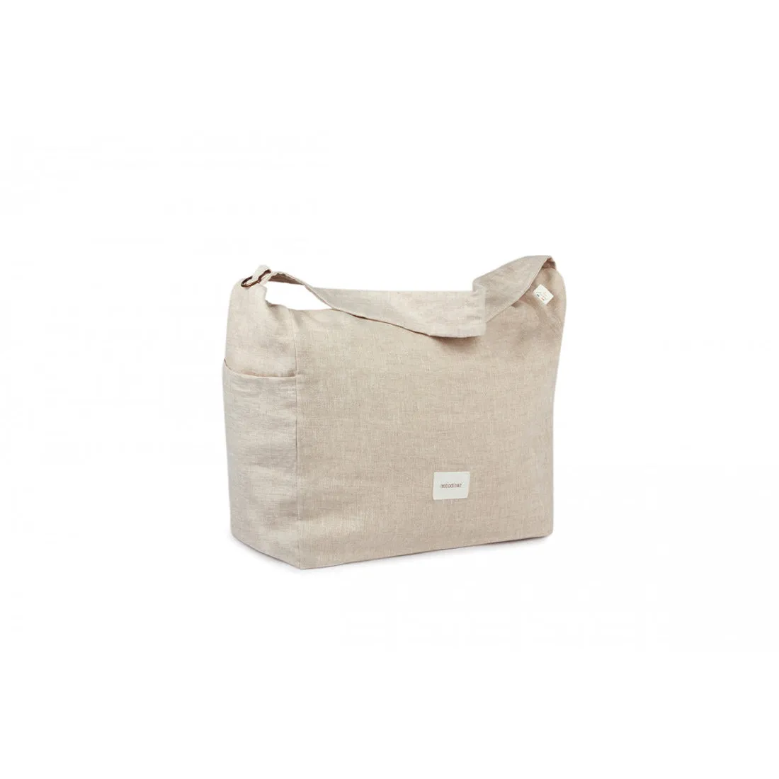 nobodinoz Lin Franais Stroller Bag Greige