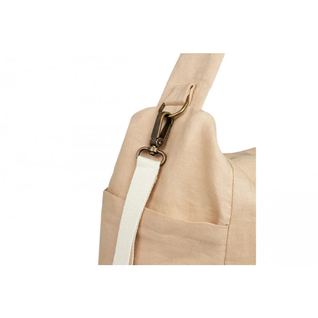 nobodinoz Lin Franais Stroller Bag Sand