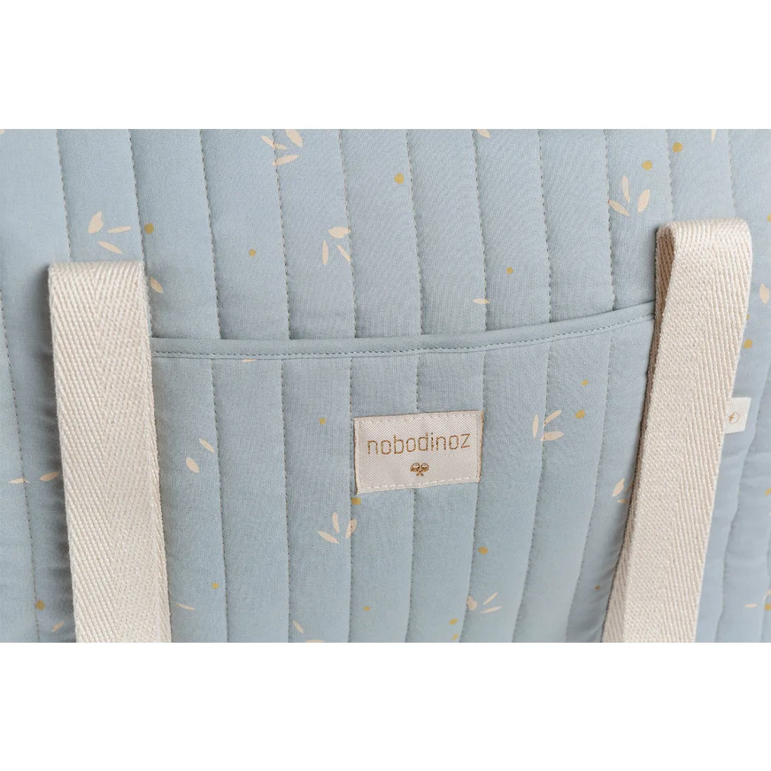 nobodinoz Paris Maternity Bag Willow Soft Blue