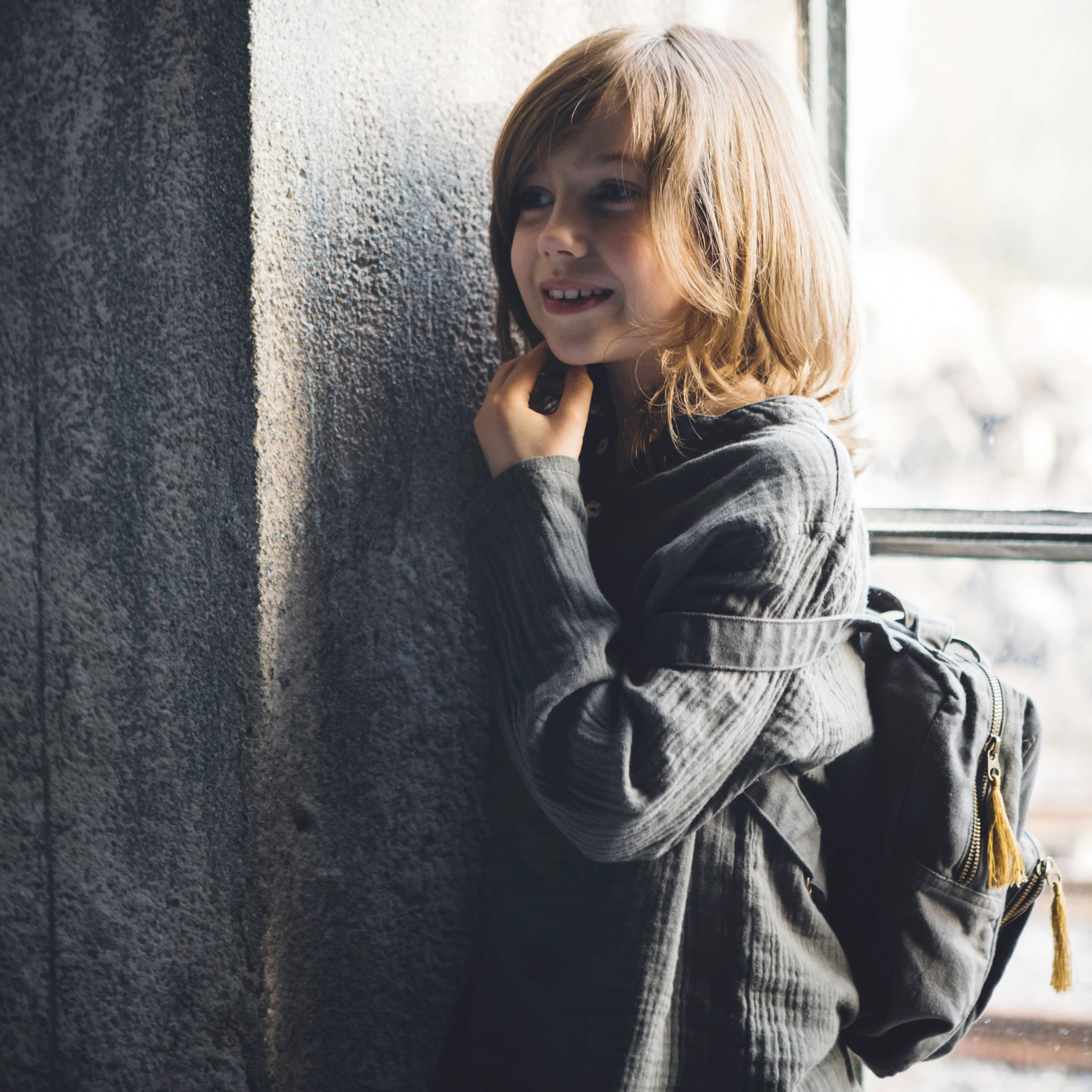 Numero 74 Backpack Stone Grey