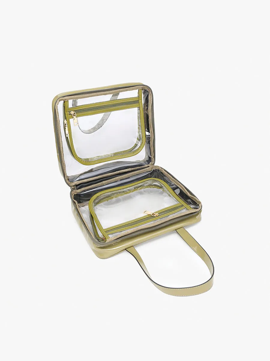 Rae Clear Cosmetic Bag