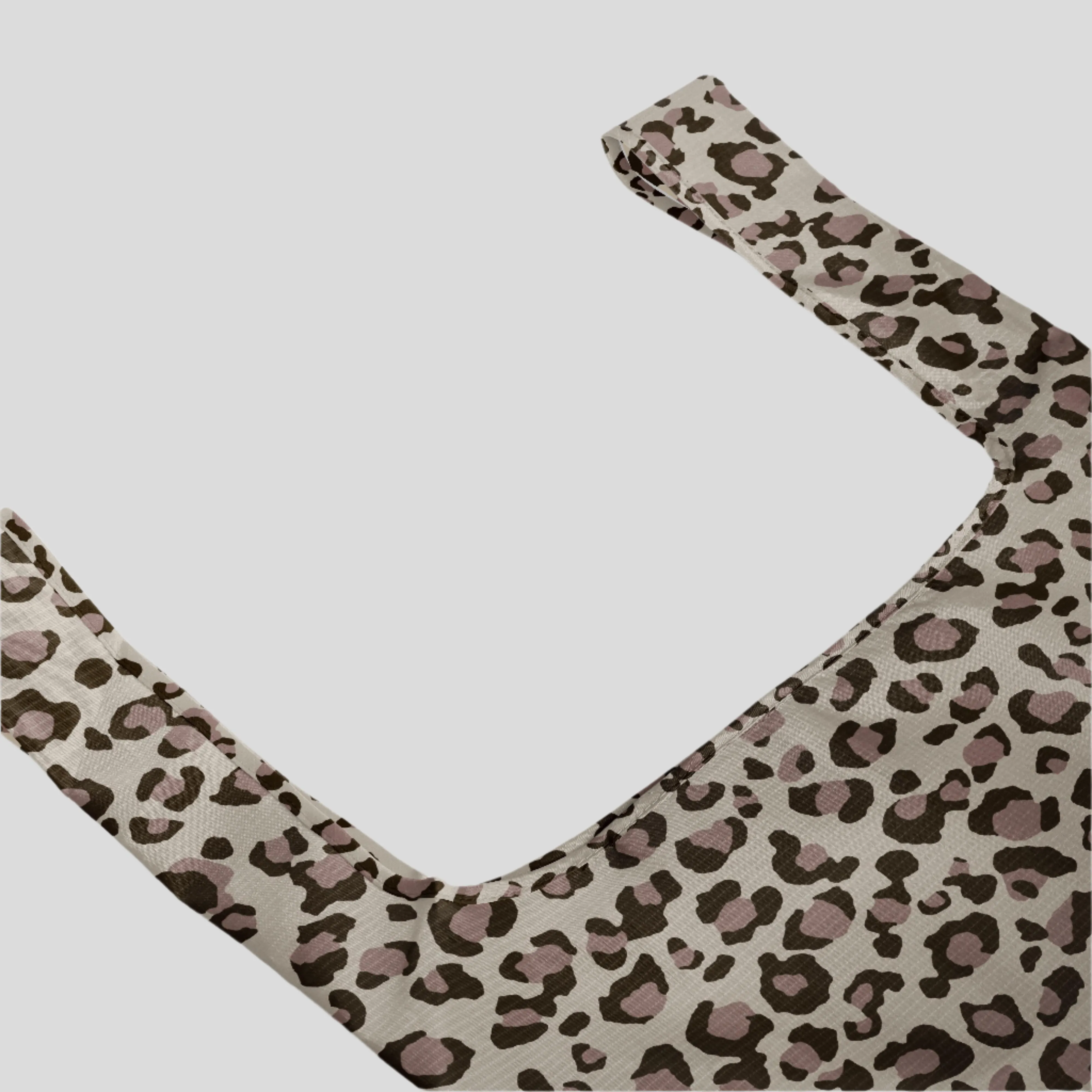 Reusable Shopping Bag - 2 Sizes -- Leopard
