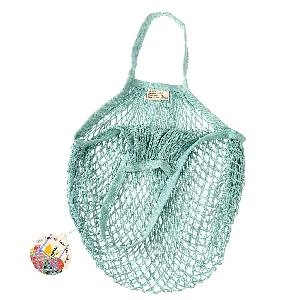 Rex Duck Egg Blue Organic Cotton Net Bag
