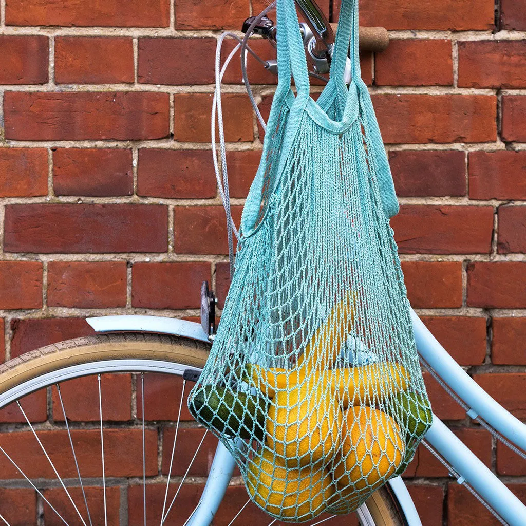 Rex Duck Egg Blue Organic Cotton Net Bag