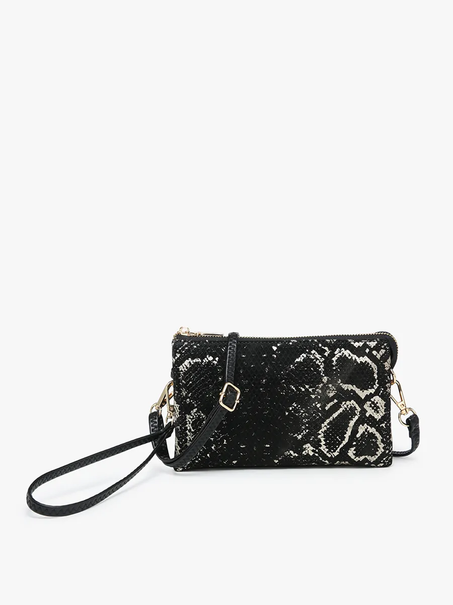 Riley Vegan Snake Crossbody
