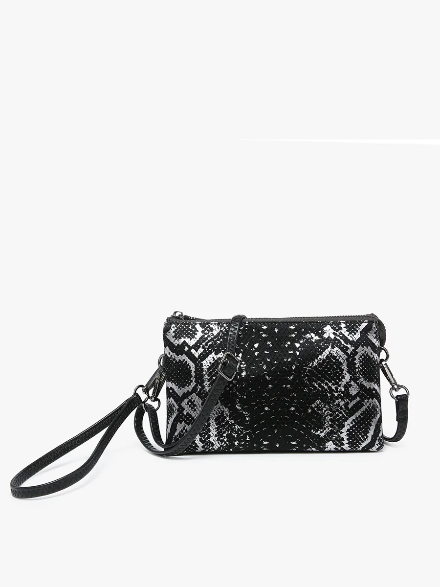 Riley Vegan Snake Crossbody