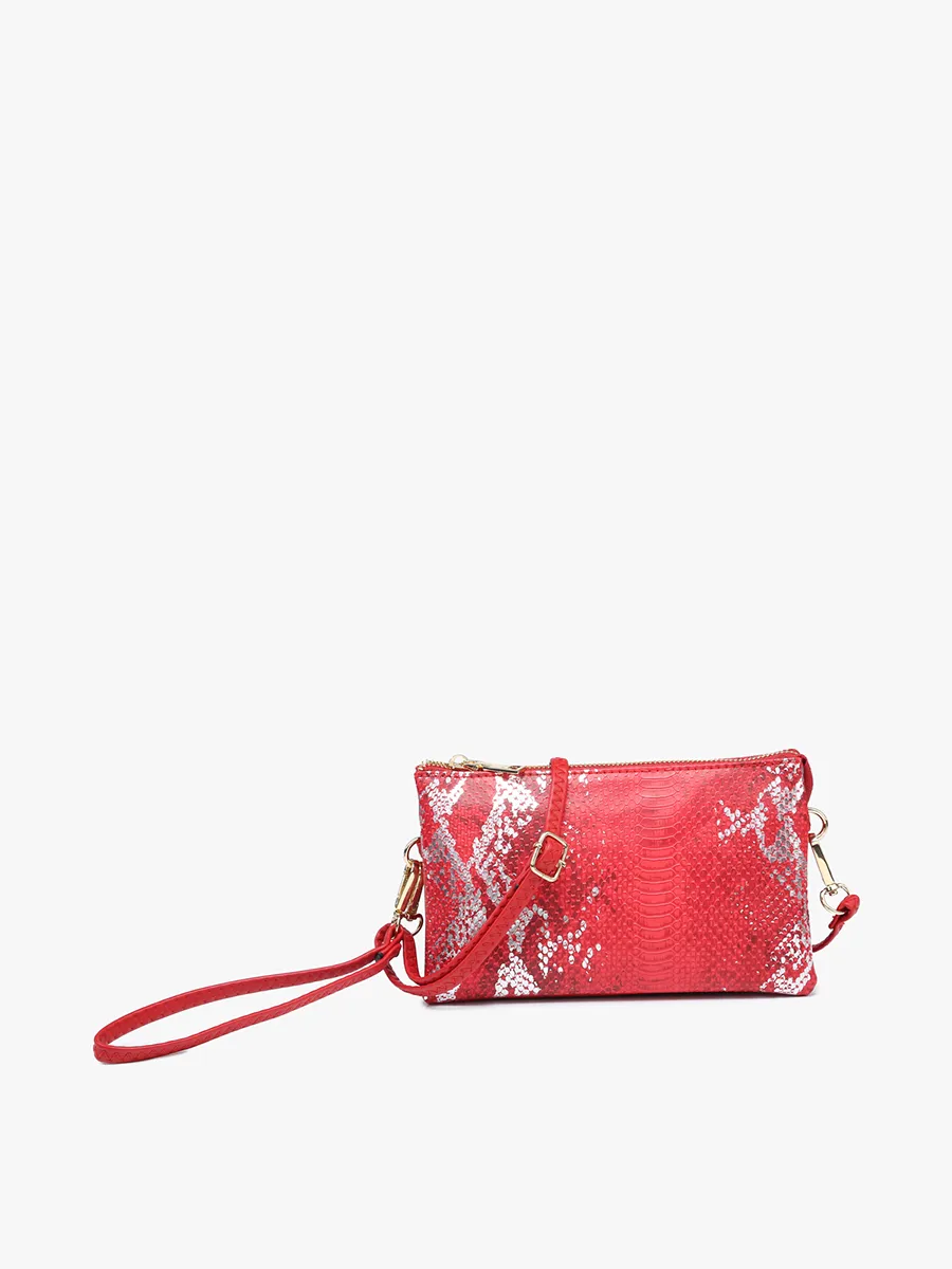 Riley Vegan Snake Crossbody