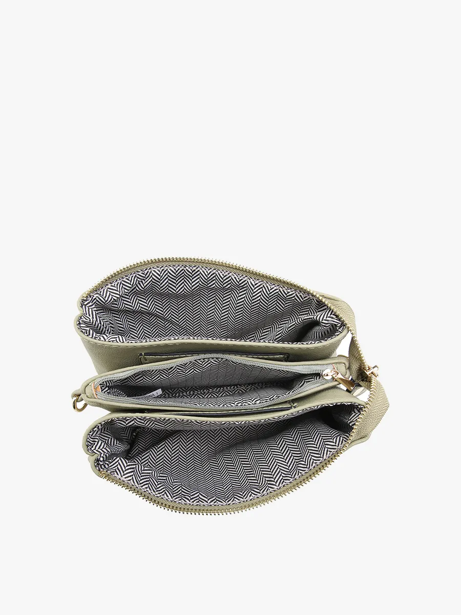 Riley Vegan Snake Crossbody