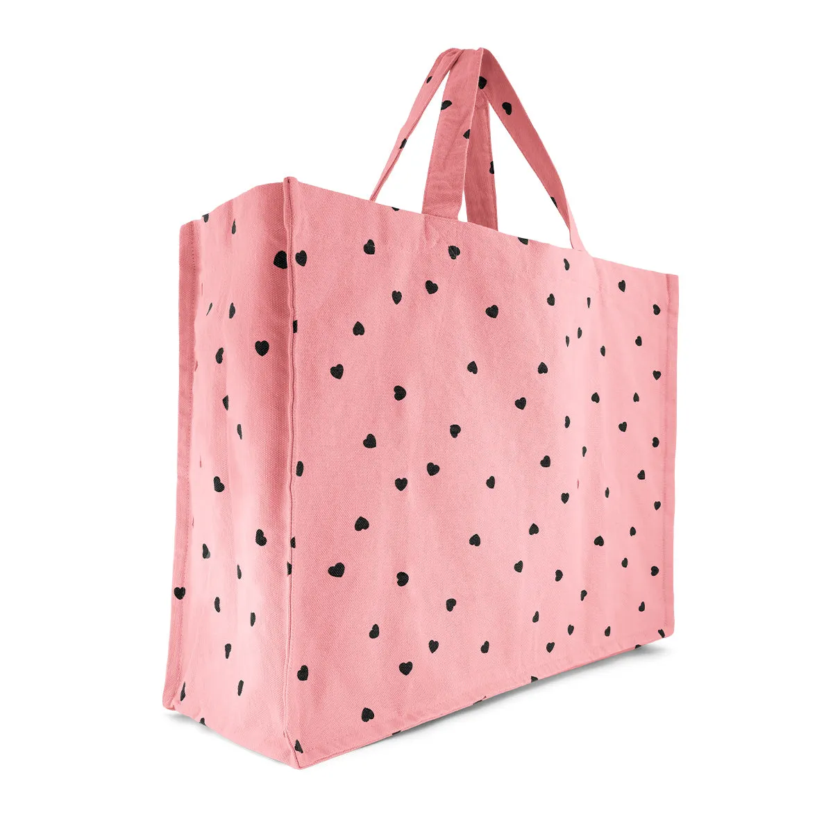Rose in April Cotton Bag Print Print Heart Red