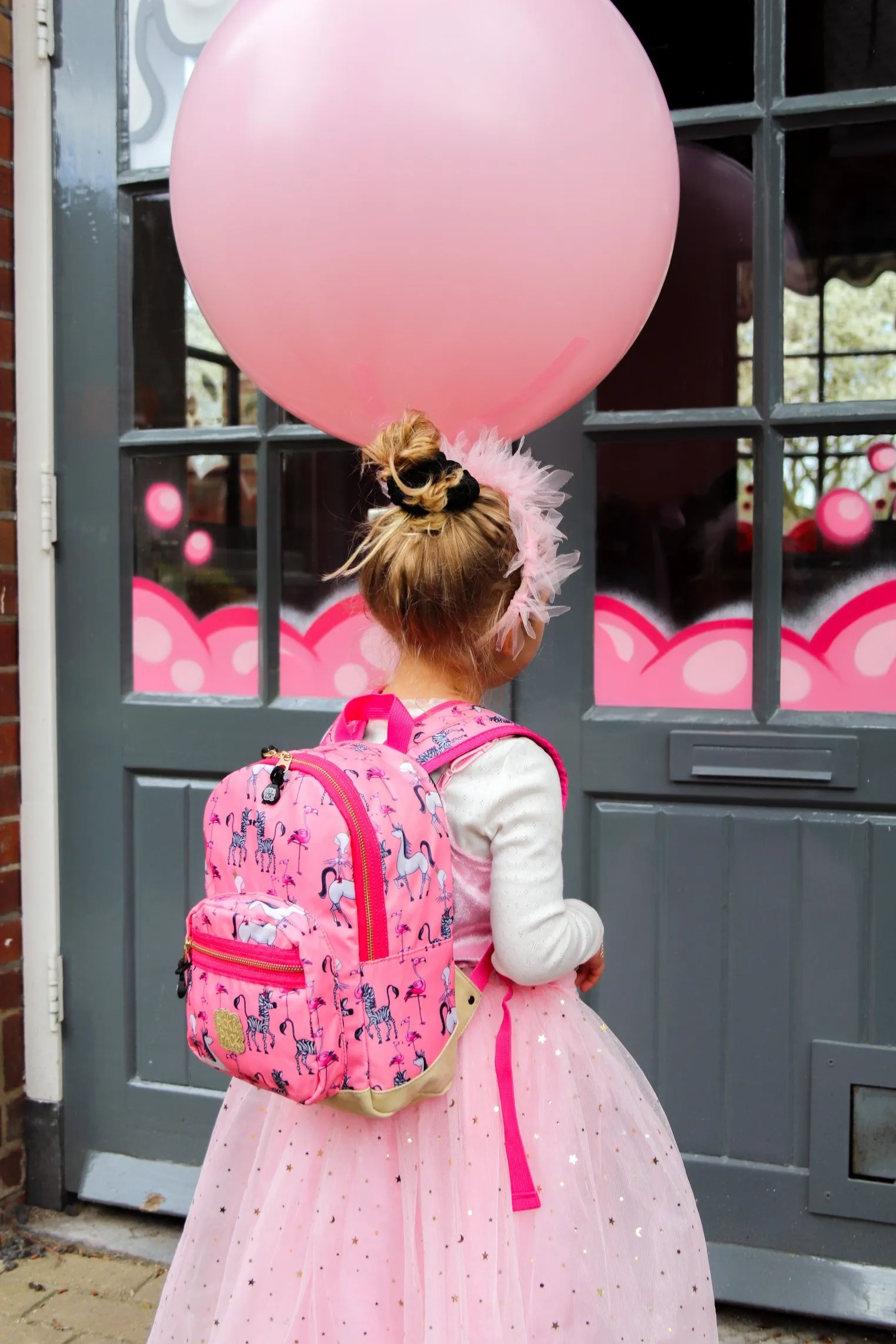 Royal Princess Backpack S Bright pink