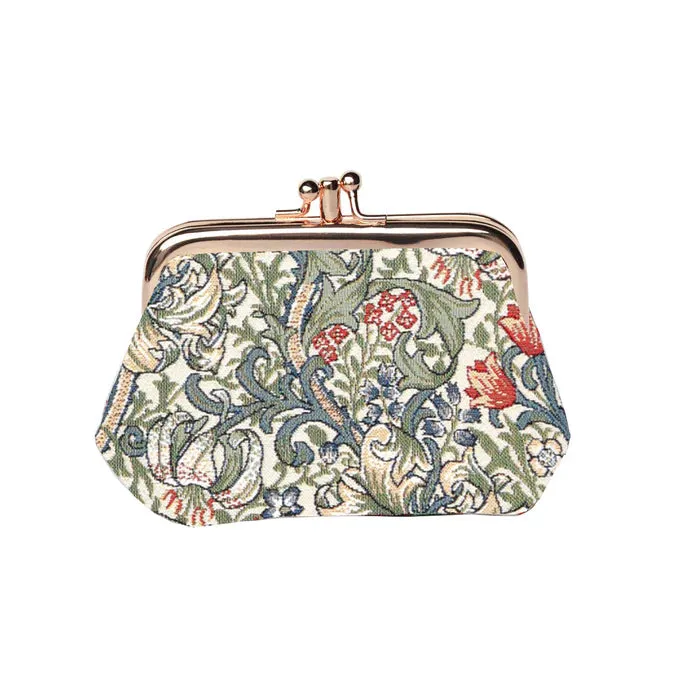 Signare Tapestry Frame Clip Top Purse