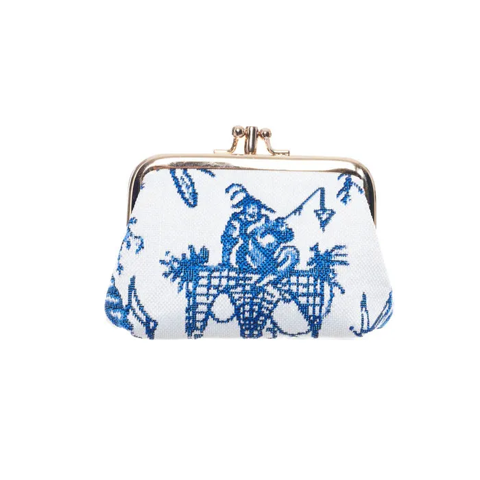 Signare Tapestry Frame Clip Top Purse