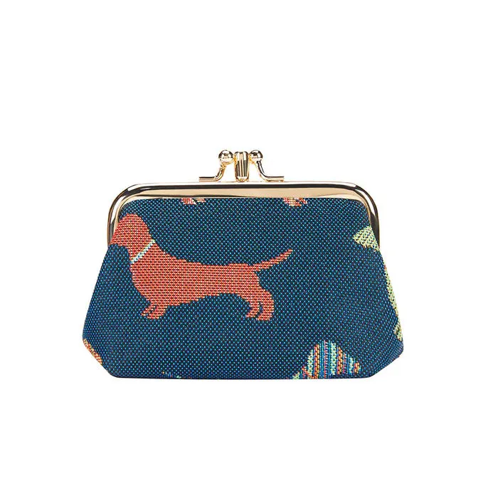 Signare Tapestry Frame Clip Top Purse