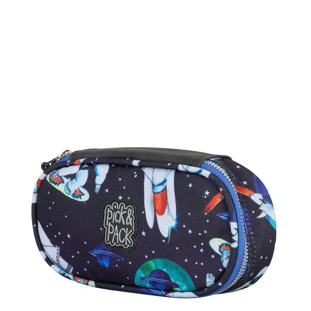 Space Sports Pencil Case Navy