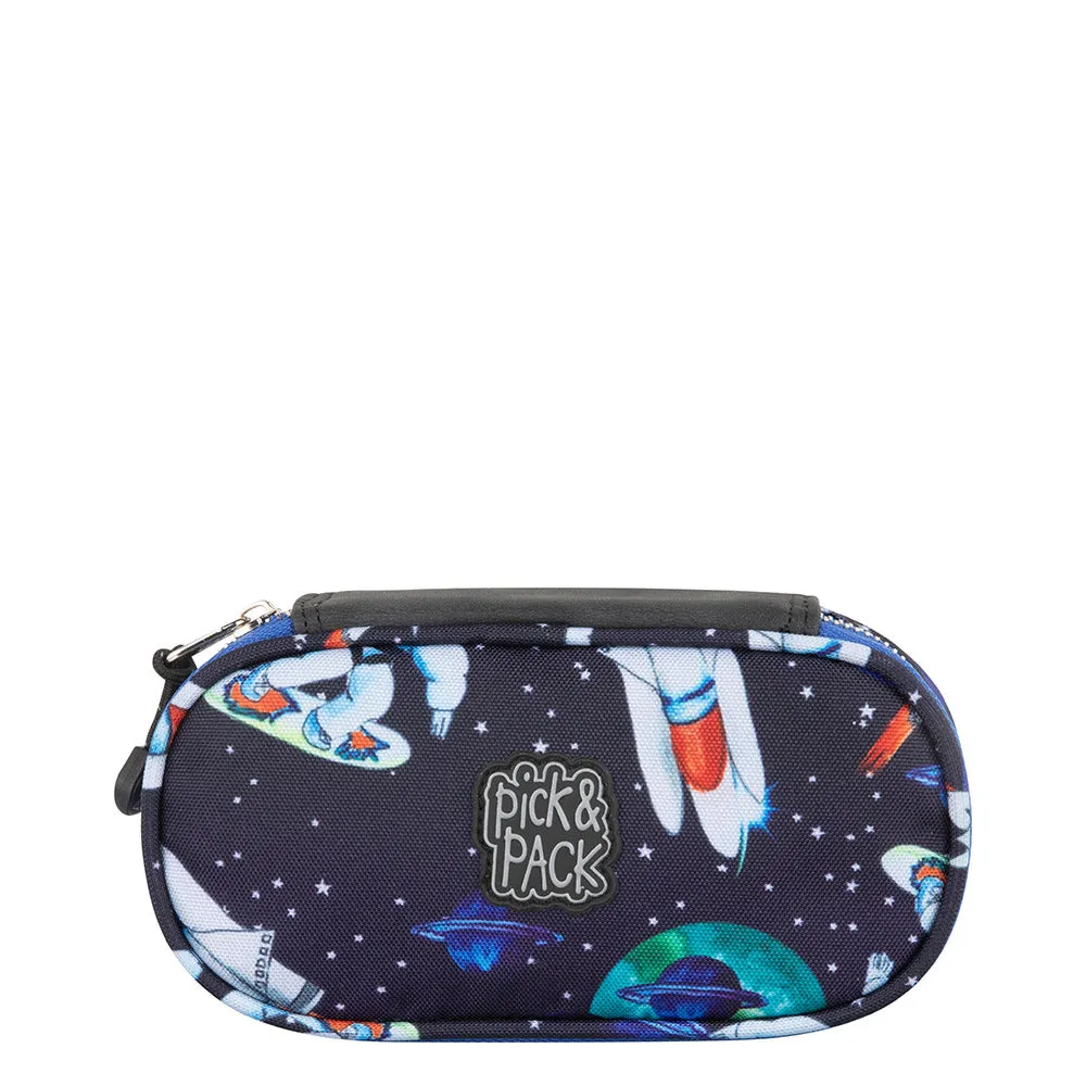Space Sports Pencil Case Navy