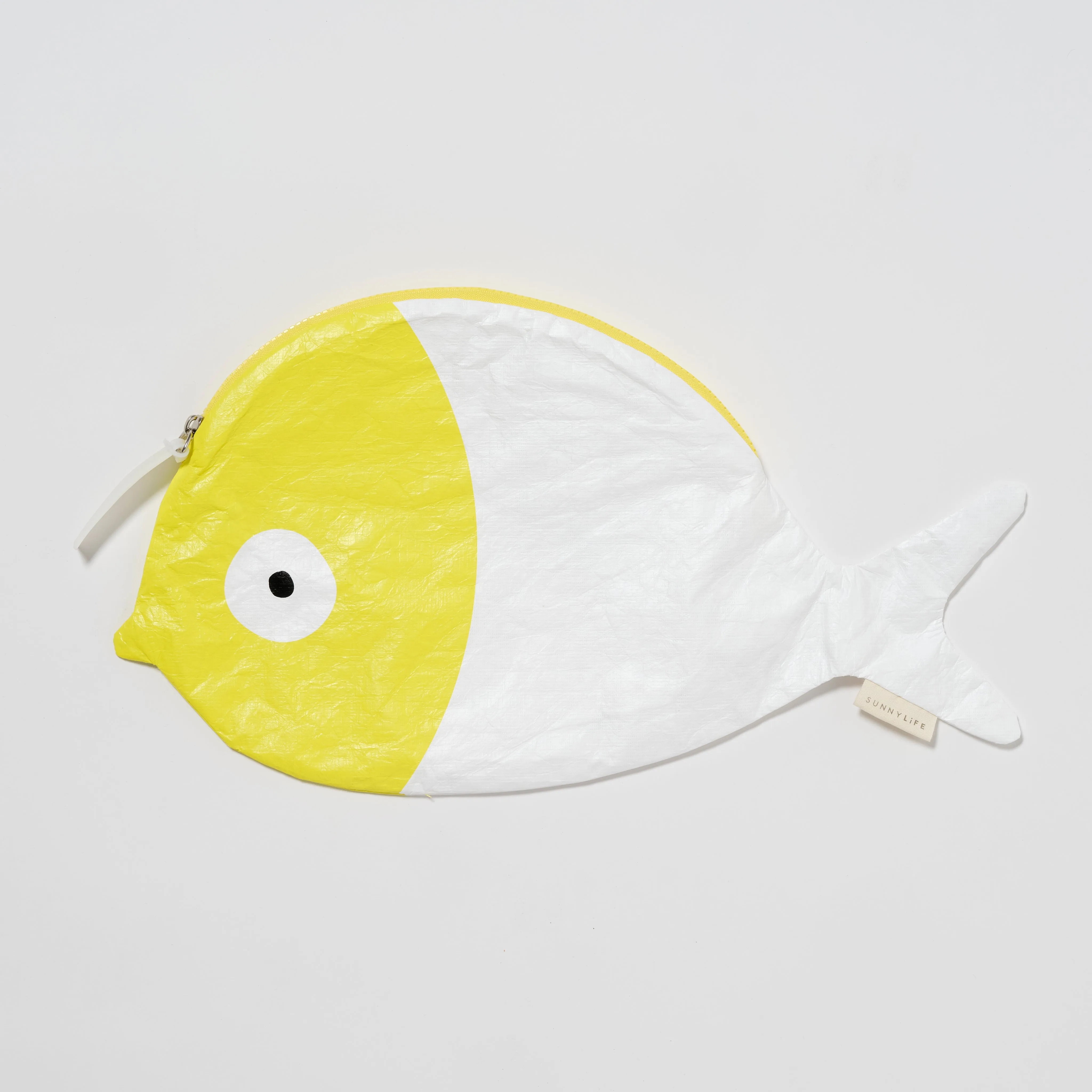 SUNNYLiFE Kids Wet Bag Finn The Fish Neon Yellow