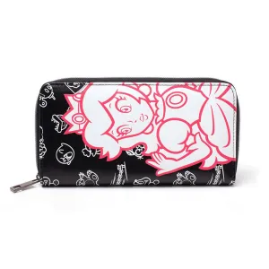 Super Mario Princess Peach Zip Around Purse