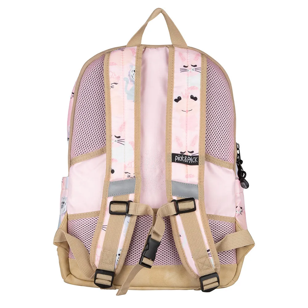 Sweet Animal Backpack L Pink