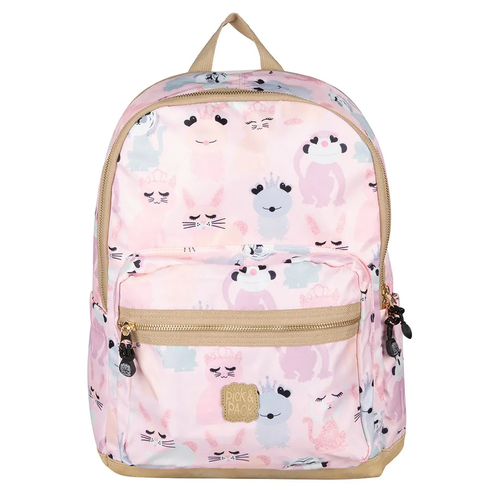 Sweet Animal Backpack L Pink
