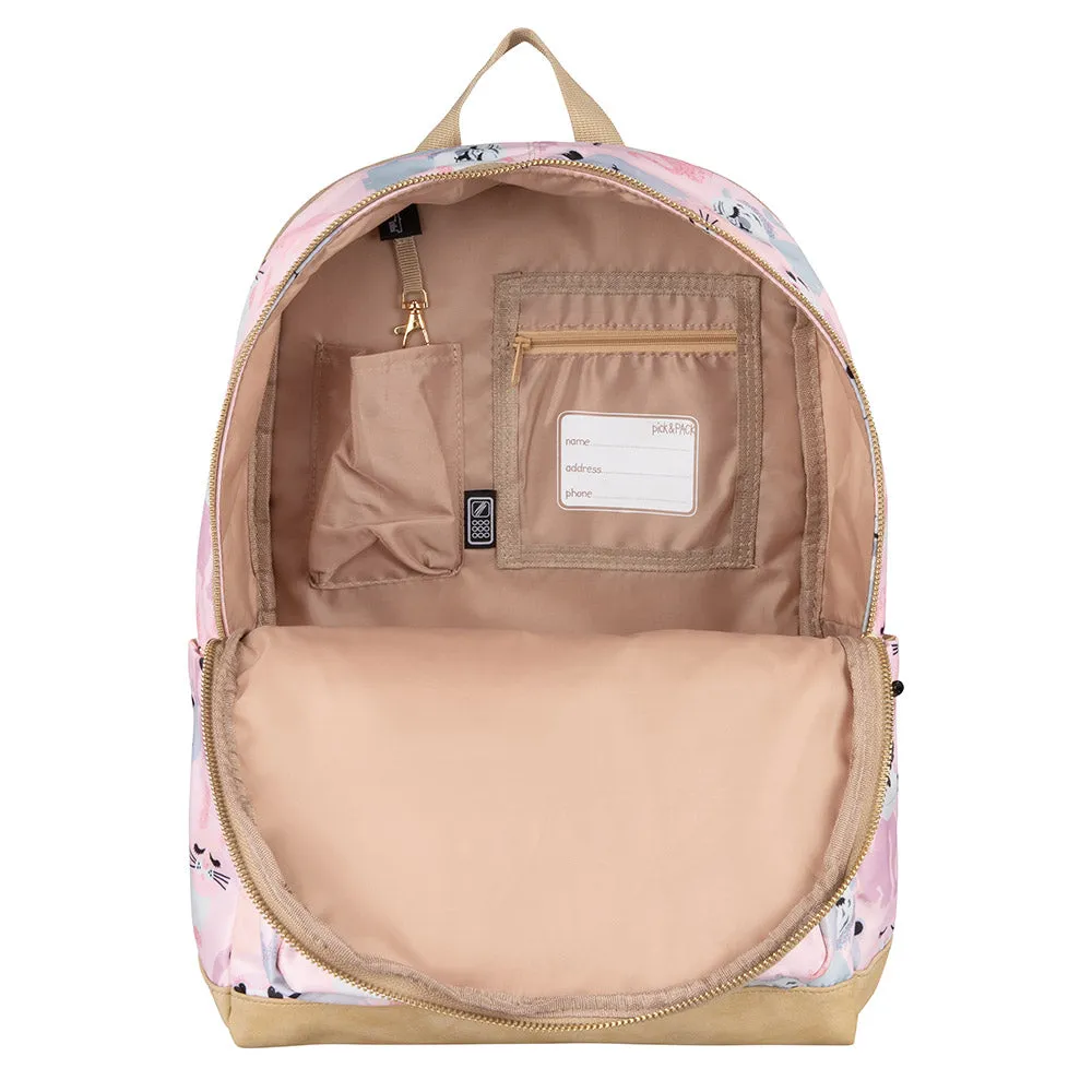 Sweet Animal Backpack L Pink