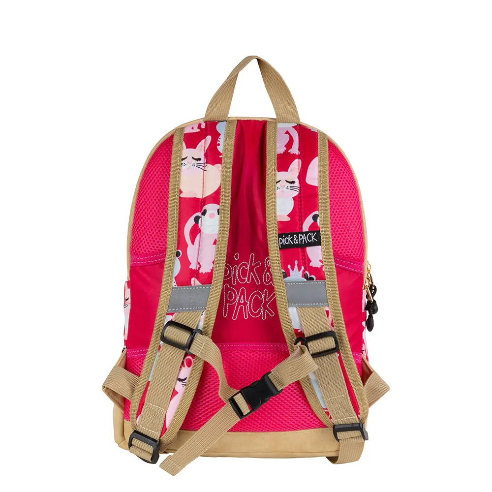 Sweet Animal Backpack M Rosa