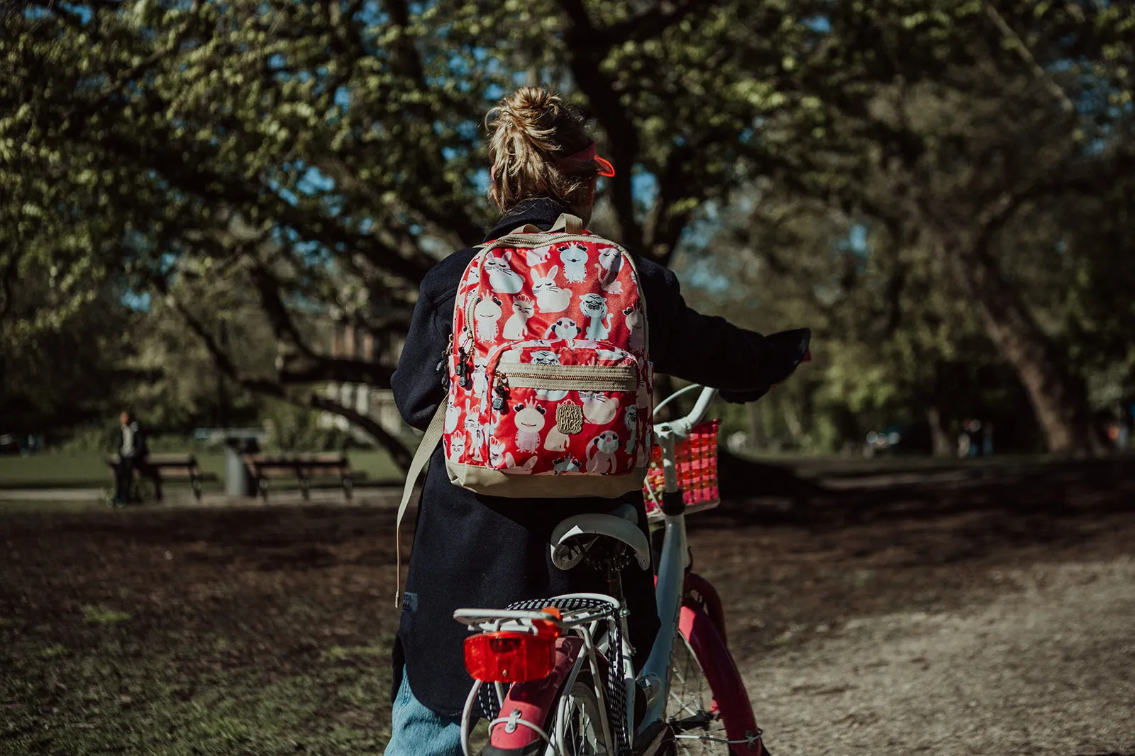Sweet Animal Backpack M Rosa