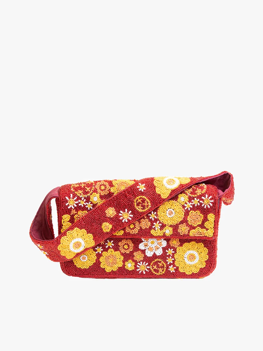 Tana Beaded Shoulder Bag