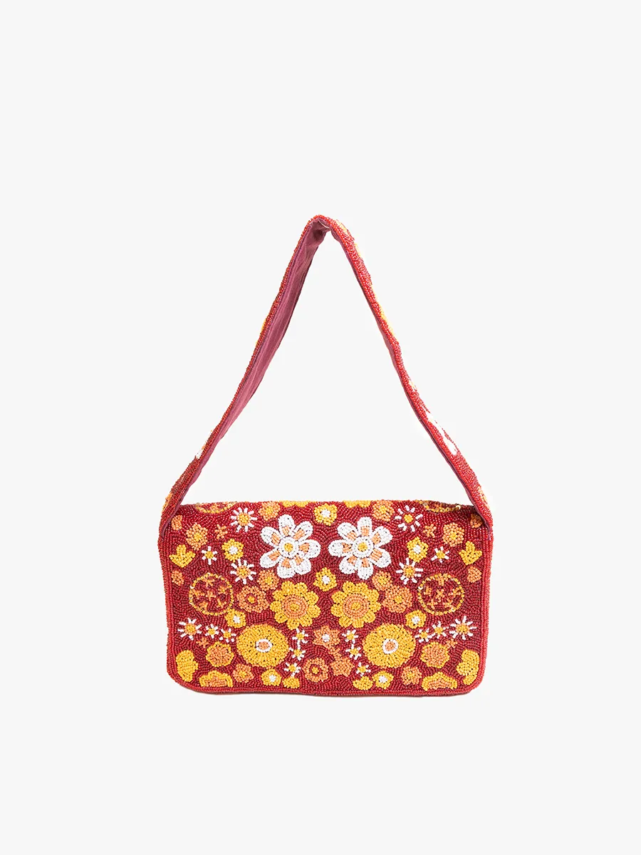 Tana Beaded Shoulder Bag