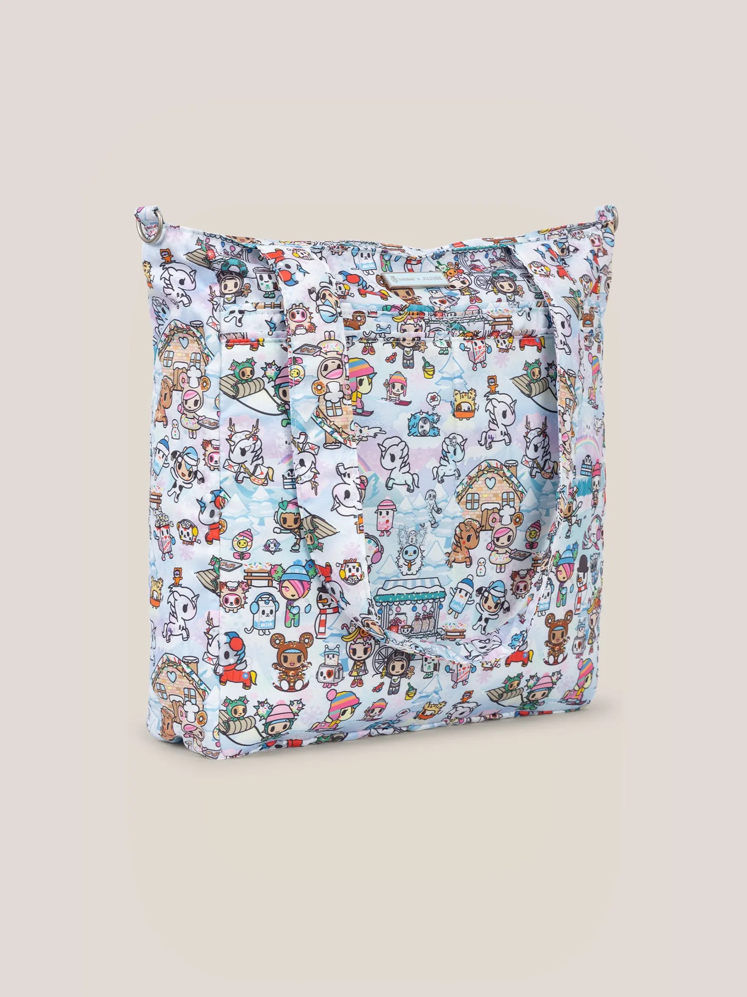 tokidoki Snow Day Be Light Diaper Bag Tote  Ice Blue