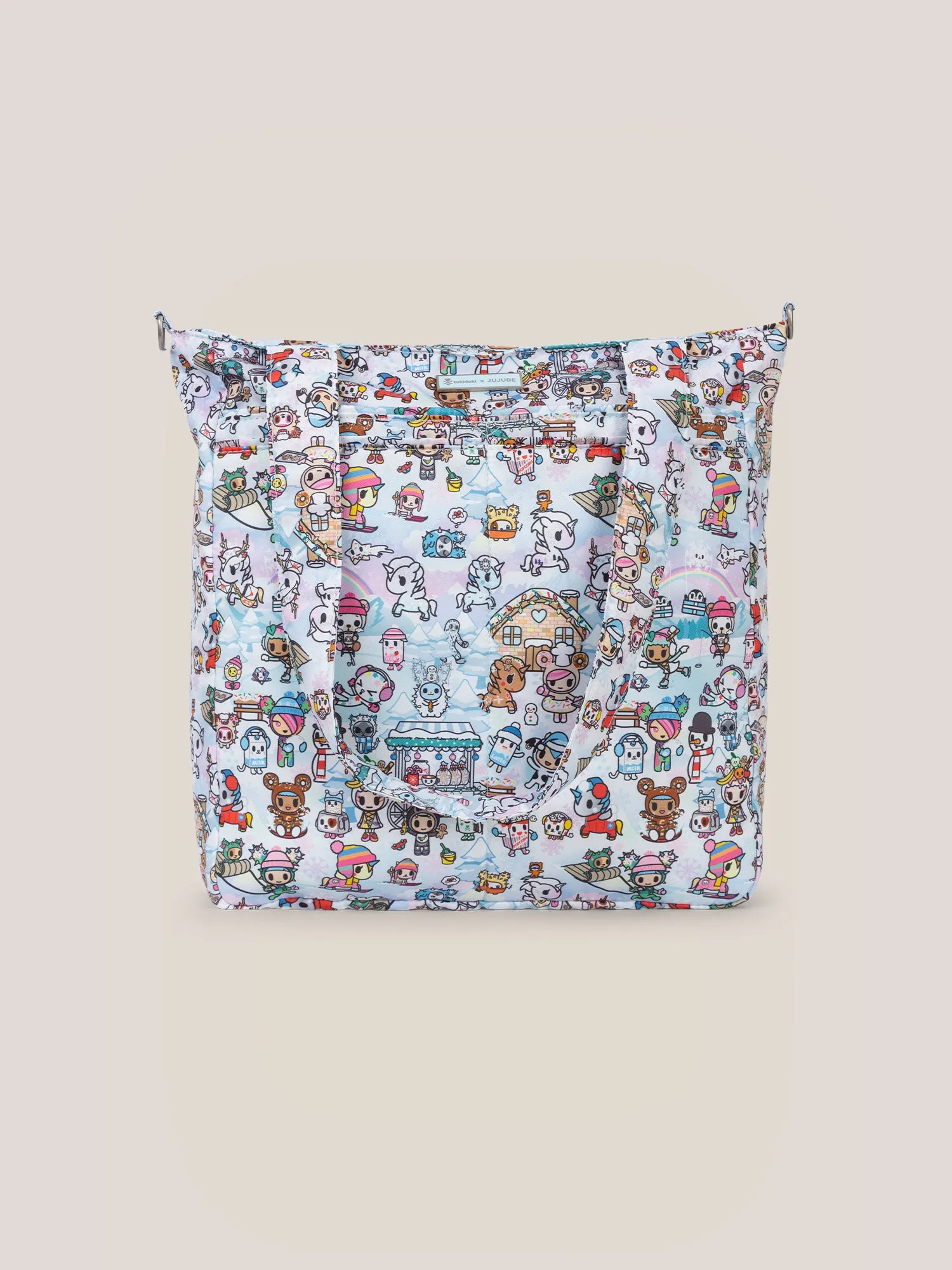 tokidoki Snow Day Be Light Diaper Bag Tote  Ice Blue