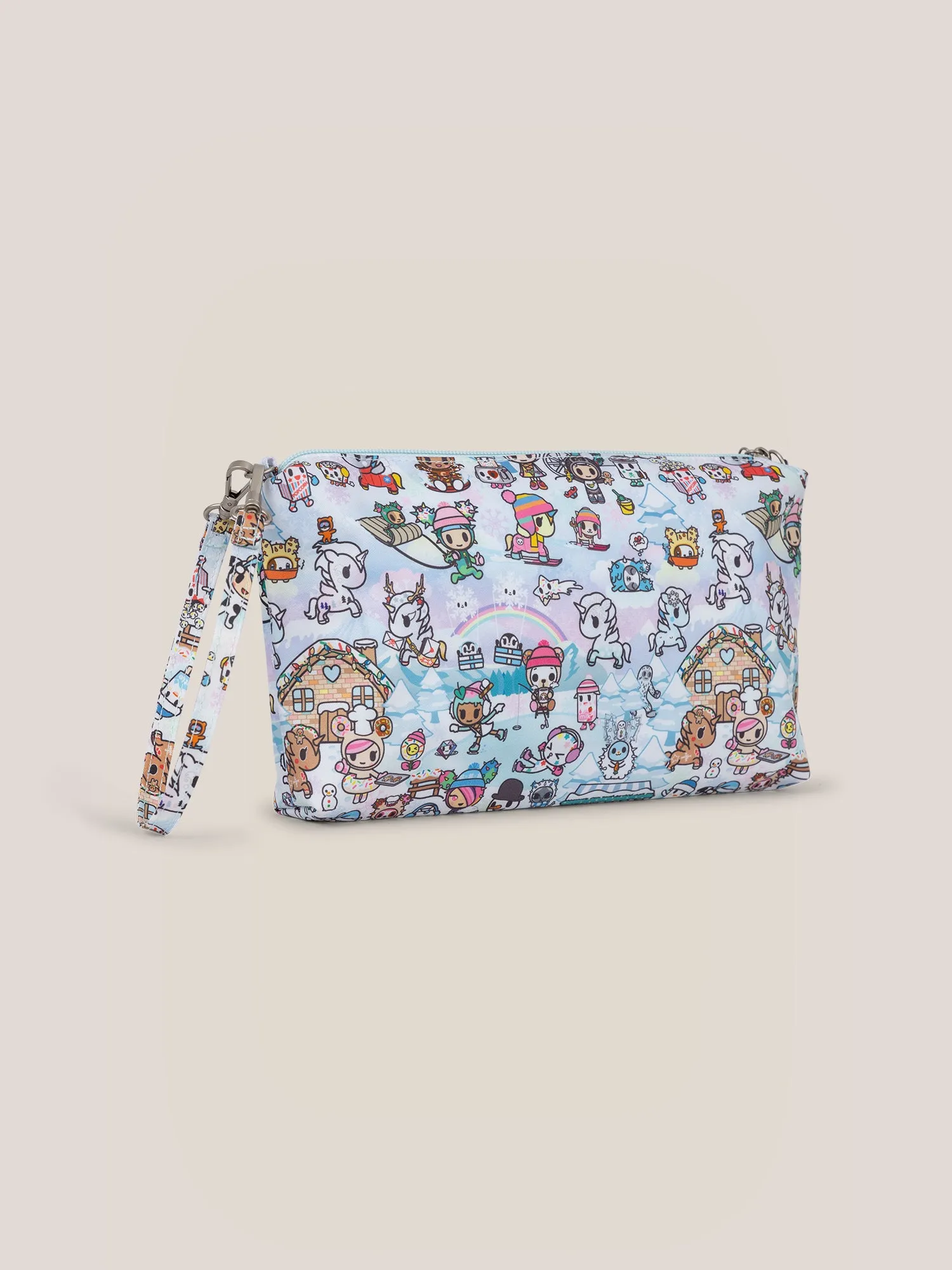 tokidoki Snow Day Be Quick Shoulder Diaper Bag Accessory  Ice Blue