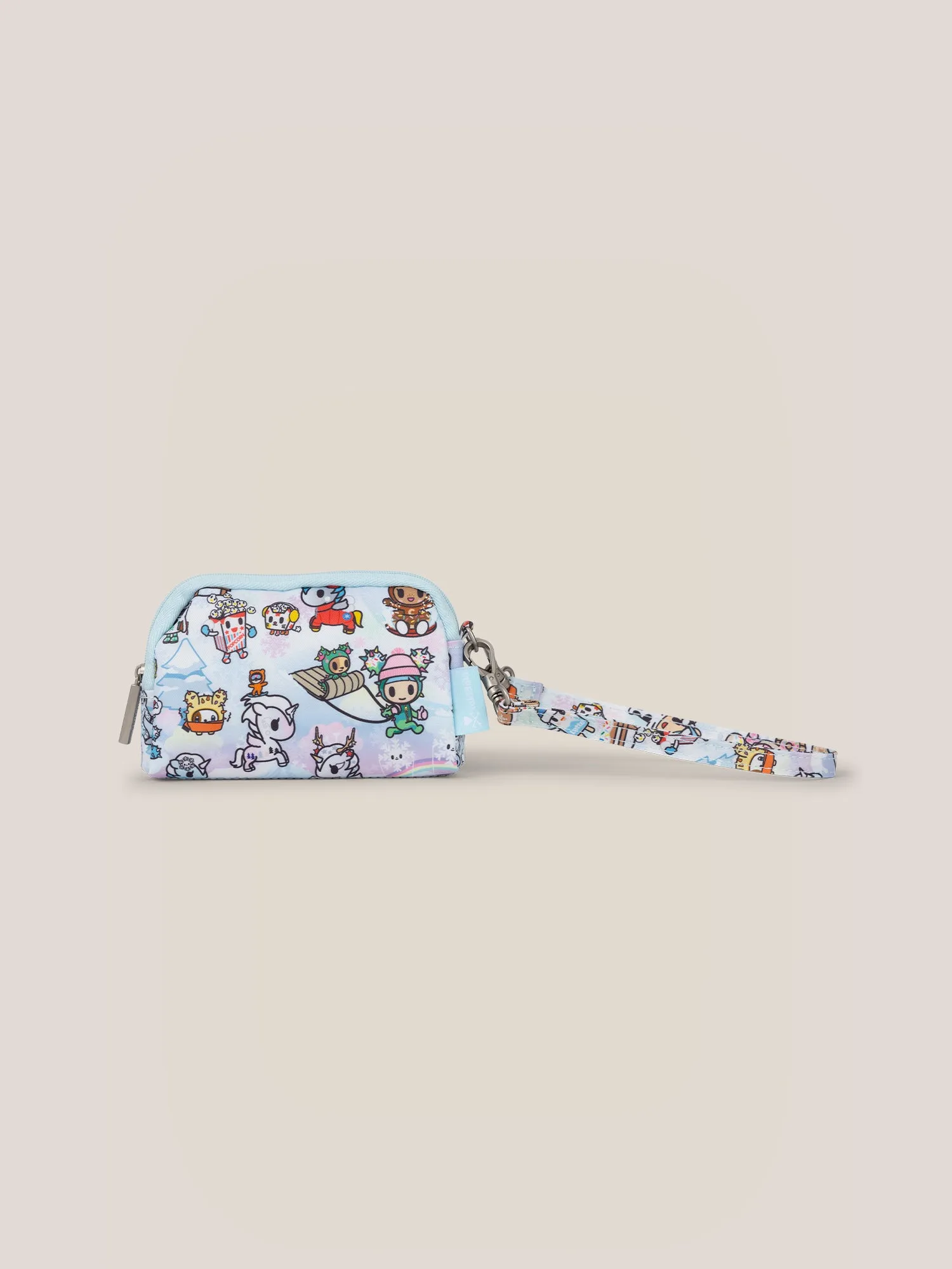 tokidoki Snow Day Be Set 3-Piece Pouch Set  Ice Blue