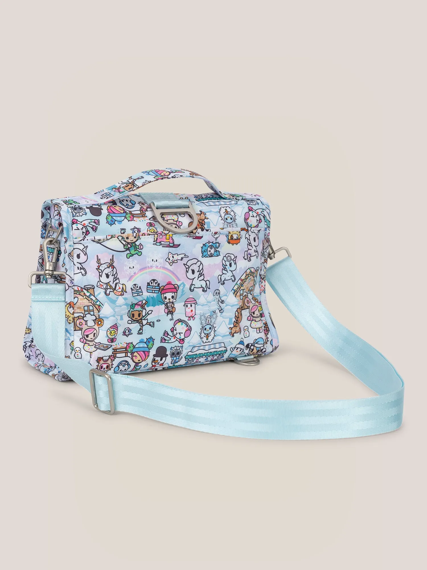tokidoki Snow Day Bestie Small Messenger Handbag, Backpack  Ice Blue